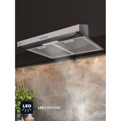 MILLEN 60cm Under Cabinet Stainless Steel Range Hood - MKH 603 IX, 3 Year Warranty - Silver