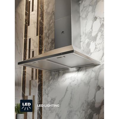 MILLEN 60cm Chimney Range Hood, Stainless Steel - MKH 604 IX, 3 Years Warranty - Silver