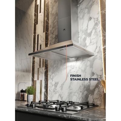 MILLEN 60cm Chimney Range Hood, Stainless Steel - MKH 604 IX, 3 Years Warranty - Silver