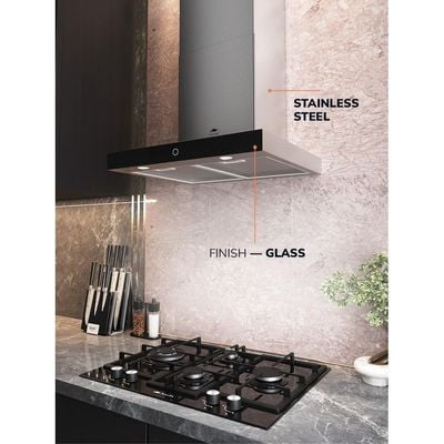 MILLEN 60cm Range Hood Silver/Black - MKH 605 IX - Silver