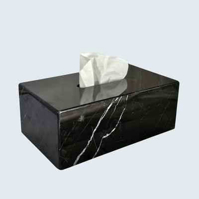 Black Rectangular Tissue Box Black Rectangular Tissue Box