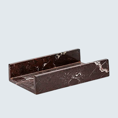 Burgundy Marble Towel Tray Burgundy Marble Towel Tray