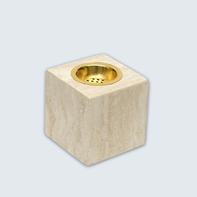 Travertine Marble Incense holder