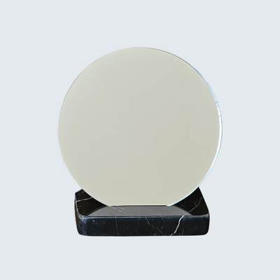 Black Marble Table Mirror