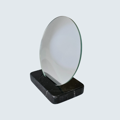 Black Marble Table Mirror Black Marble Table Mirror