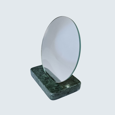 Green Marble Table Mirror