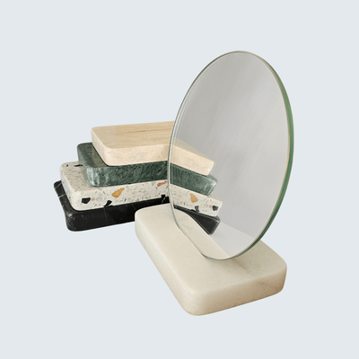 White Marble Table Mirror White Marble Table Mirror