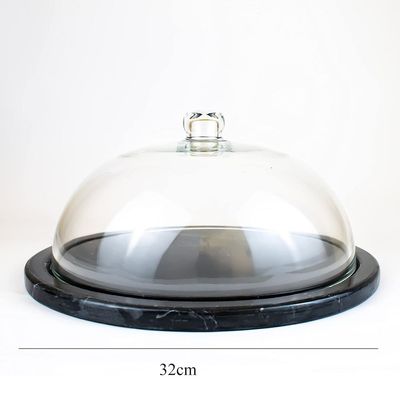 Black Marble Cake Stand Black Marble Cake Stand