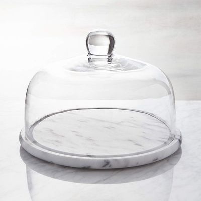 White Marble Cake Stand