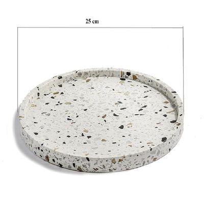 Terrazo Round Marble Tray Terrazo Round Marble Tray