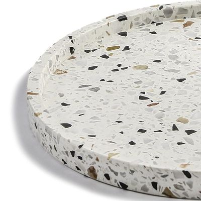 Terrazo Round Marble Tray