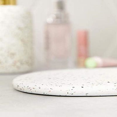 Terrazzo Oval Stone Board