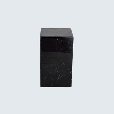 Black Marble Large Decorative Bookend