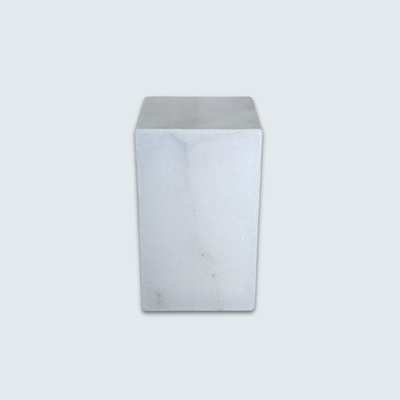 White Marble Large Decorative Bookend