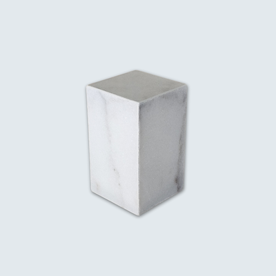 White Marble Large Decorative Bookend White Marble Large Decorative Bookend
