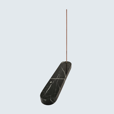 Black Marble Incense Holder