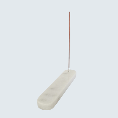 White Marble Incense Holder