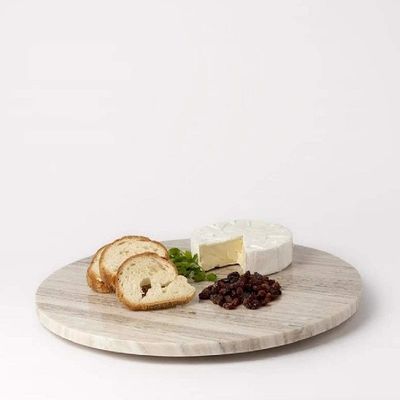 Beige Marble Tray Lazy Suzan Beige Marble Tray Lazy Suzan