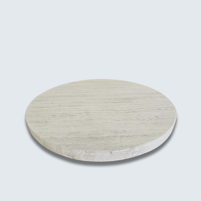 Beige Marble Tray Lazy Suzan