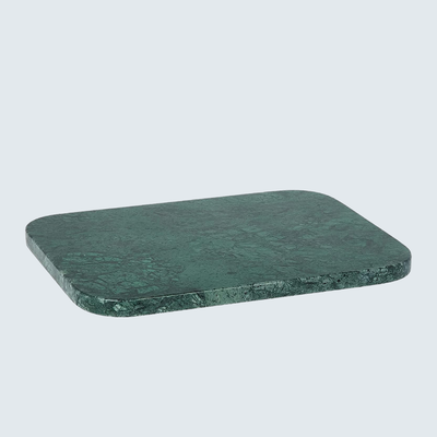 Green Marble Serving Board 20x30cm with curved edges