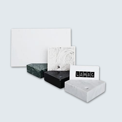 Green Marble Card & Pen Holder