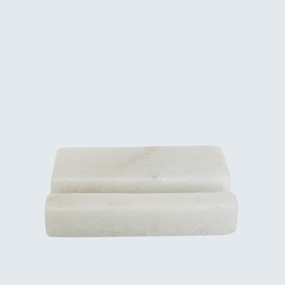 White Marble Phone Holder