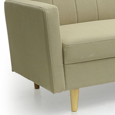 Luxe Comfort And Practicality Combined Mh-831-Grey L-Shaped Storage Sofa Bed - Ideal For Stylish And Functional Living Spaces (Light Brown)