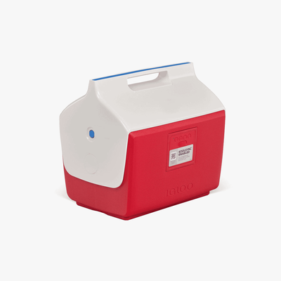 Igloo - Playmate Classic Kool Tunes Cooler - Red Star/White Igloo - Playmate Classic Kool Tunes Cooler - Red Star/White