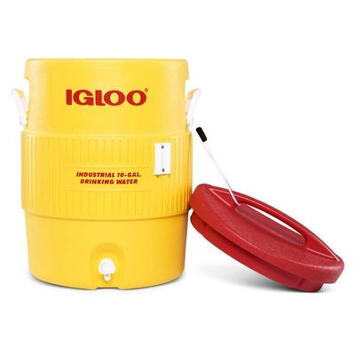 Igloo-400 Series 10 Gallon Gal - Yellow & Red 