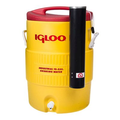 Igloo-400 Series 10 Gallon Gal - Yellow & Red 