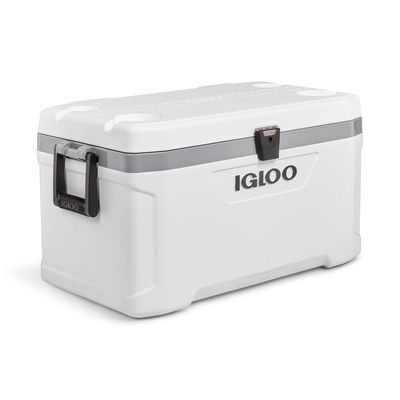 Igloo-Latitude Marine Ultra 70 Cooler Box - White / Moonscape Gray