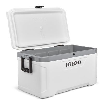Igloo-Latitude Marine Ultra 70 Cooler Box - White / Moonscape Gray Igloo-Latitude Marine Ultra 70 Cooler Box - White / Moonscape Gray