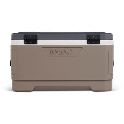 Igloo-Maxcold Latitude 100 Cooler  - Sandstone/Carbonite Igloo-Maxcold Latitude 100 Cooler  - Sandstone/Carbonite