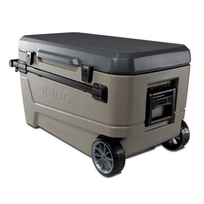 Igloo-Sportsman Sunset Glide 110 Cooler Box - Sandstone / Carbonite