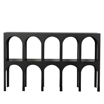Arcade Console Table Black