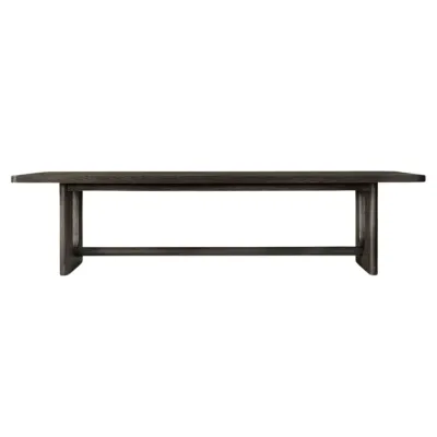 Peru 6-Seater Dining Table Black