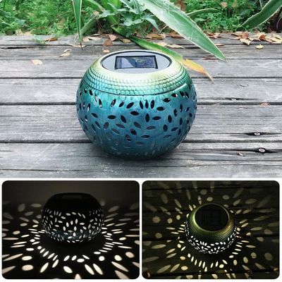 Solar Lantern Outdoor Garden Lights Metal Waterproof LED Lights Decorative Lamp