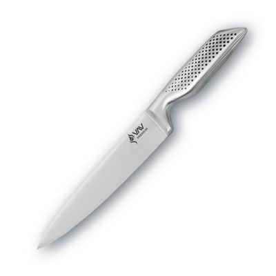 Premium 8-Inch Chef'S Knife. Comfortable And Pleasing Handle And Professional Stainless Steel With Long-Lasting Sharpness. - Silver Premium 8-Inch Chef'S Knife. Comfortable And Pleasing Handle And Professional Stainless Steel With Long-Lasting Sharpness. - Silver