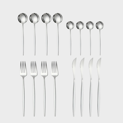 Flatware Cutlery Set - Silver