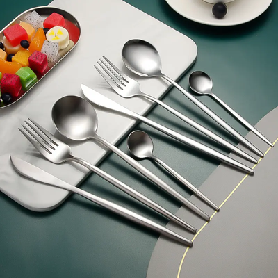 Flatware Cutlery Set - Silver