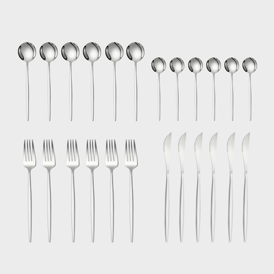 Flatware Cutlery Set - Silver