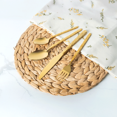 Flatware Cutlery Set - Gold