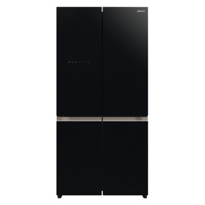 Hitachi Bottom Freezer 820 Litres RWB820VUK2GBK Inverter Control | Dual fan Cooling | Vacuum Compartment | Selectable Zone | Triple Power Filter | Select Case | Stabilizer Free | Touch Screen Controller | Dual Sensing Control | Quick Cooling | Water Tank 