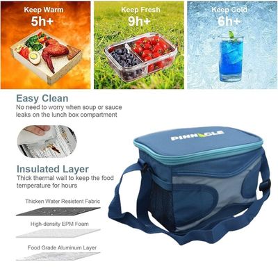 WINSOR Small Fridge Bag 5.6L/6 CANS - Small Cooler Bag Thermal Bag Lunch Box Office | Keep Your Food and Drinks Chilled 