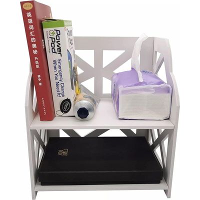 Small Bookshelf for Desktop Storage
