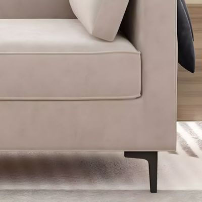 Modern Sleek Style Bedroom bench, beige