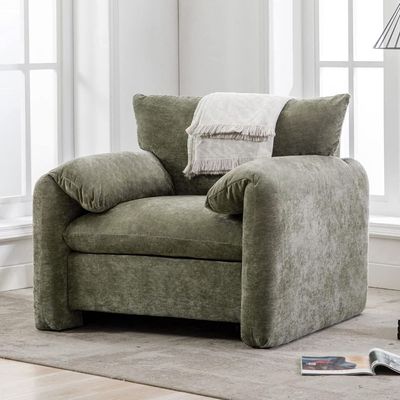 Sleek And Comfortable Couch for Living Room & Bedroom, Green