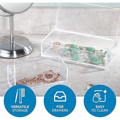 Makeup Storage Box, Clear, Xs, 38730