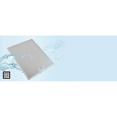 Ariston Built In 60cm Chimney Hood, Telescopic, Wall mounted, Washable Filter, 3 Speed Settings, Stainless Steel Material, Mechanical Control, Self Supporting Metallic Filter, Inox, AHBS6-7FLLX