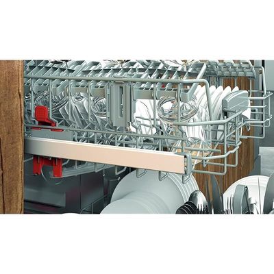 Ariston Built In 60cm Fully Integrated Dishwasher, 14 Place Setting &amp; 7 Programs, 3 Racks, Inverter Motor With Fast Wash and 3D Zone Wash, Silent Dishwasher, Made In Poland, LIC3C26WF